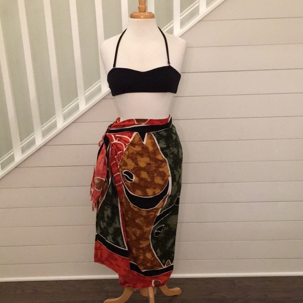 Sarong / swimsuit coverup - Picture 5 of 7
